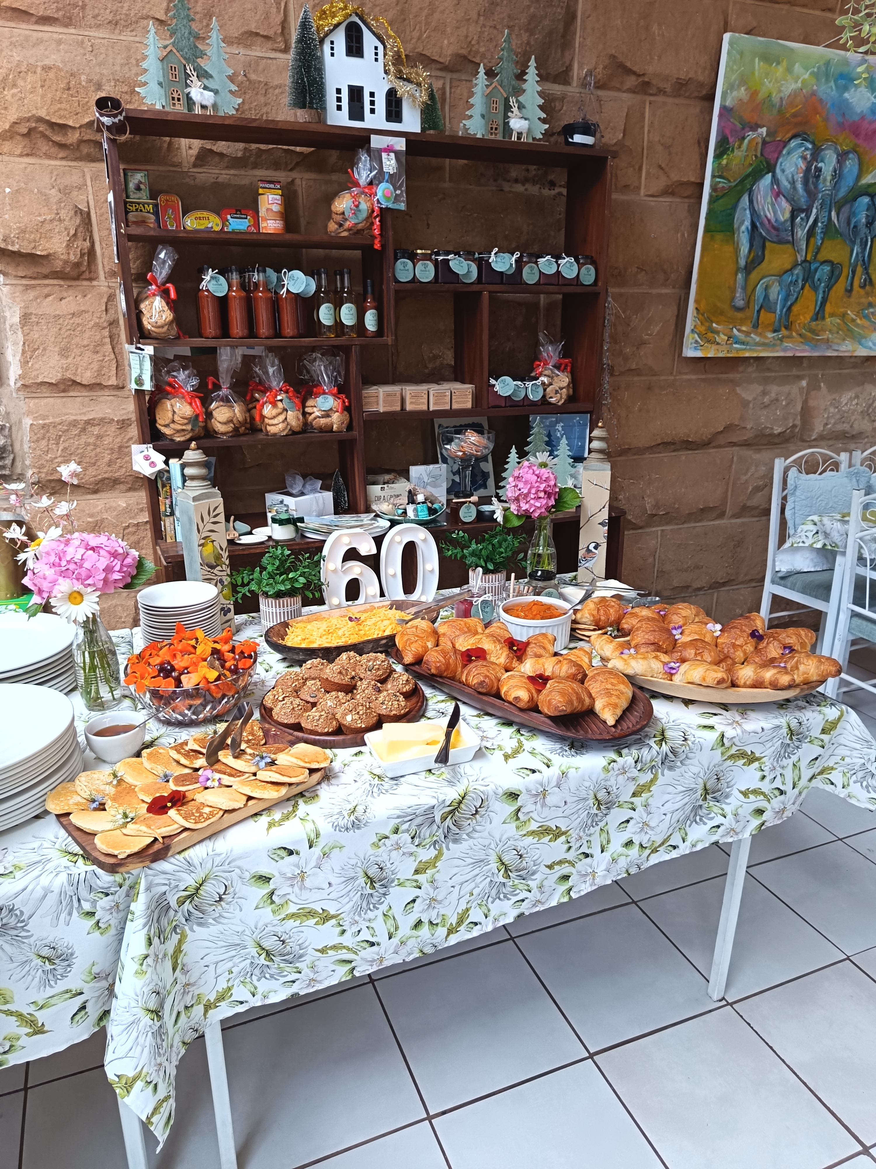 Thyme birthday buffet
